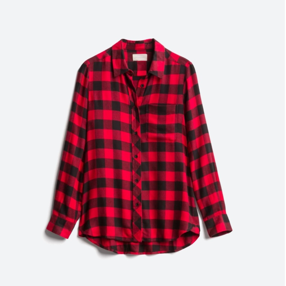 MELLODAY Amarah Super Soft Button Down Shirt